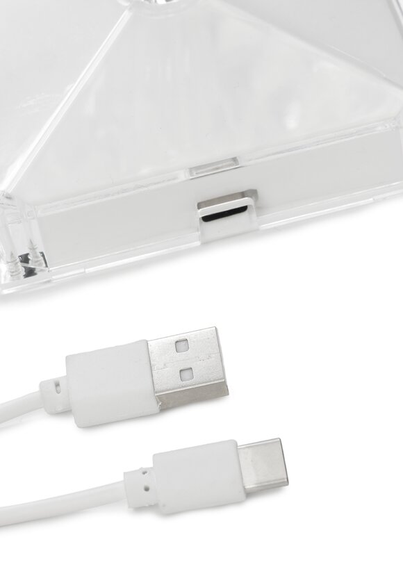 Светильник настольный светодиодный с абажуром шир.  580, рис. 5