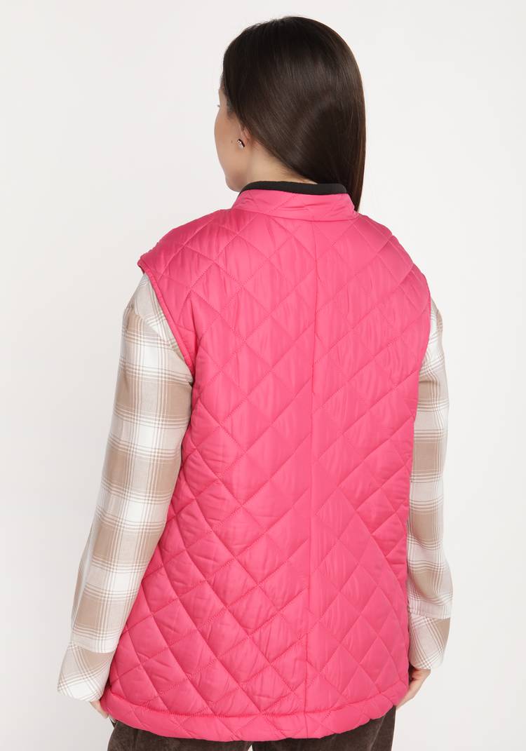 Жилет стеганый с карманами на кнопке шир.  750, рис. 6