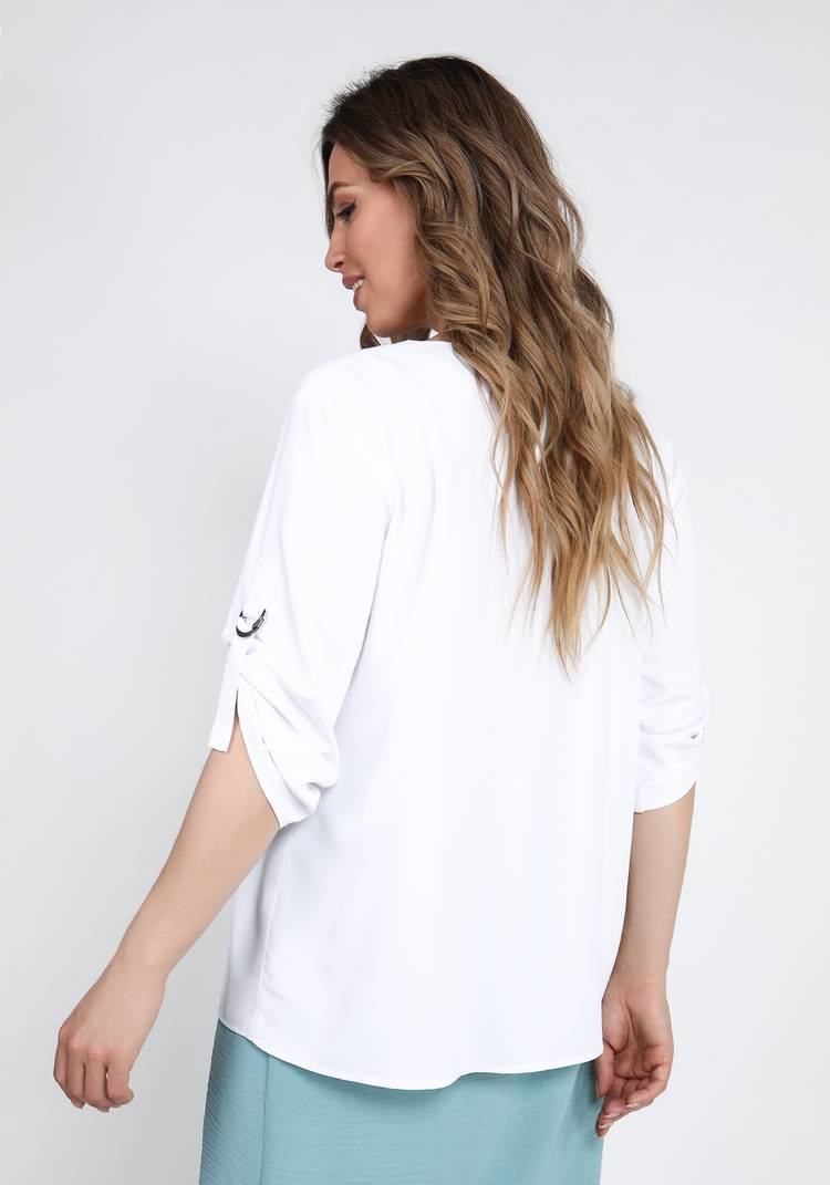 Блуза на молнии Изабелла шир.  750, рис. 3