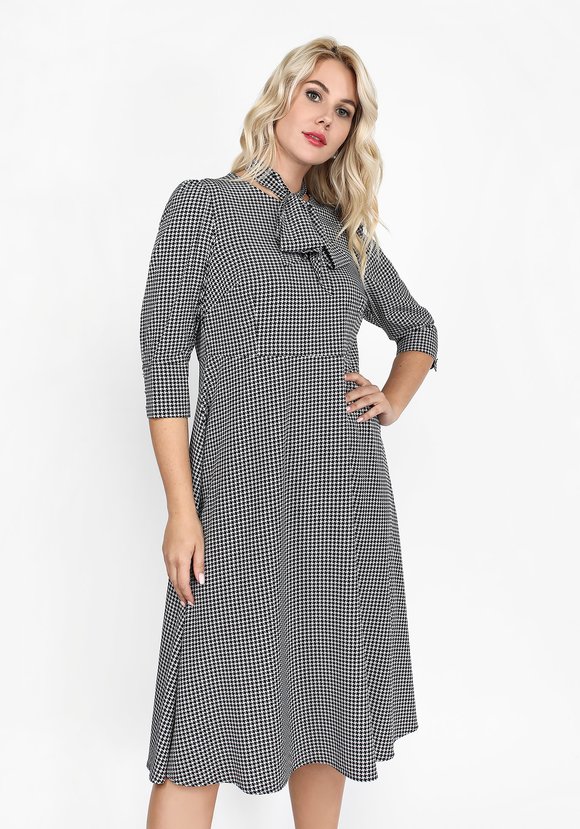 Платье со съемным бантом шир.  580, рис. 2