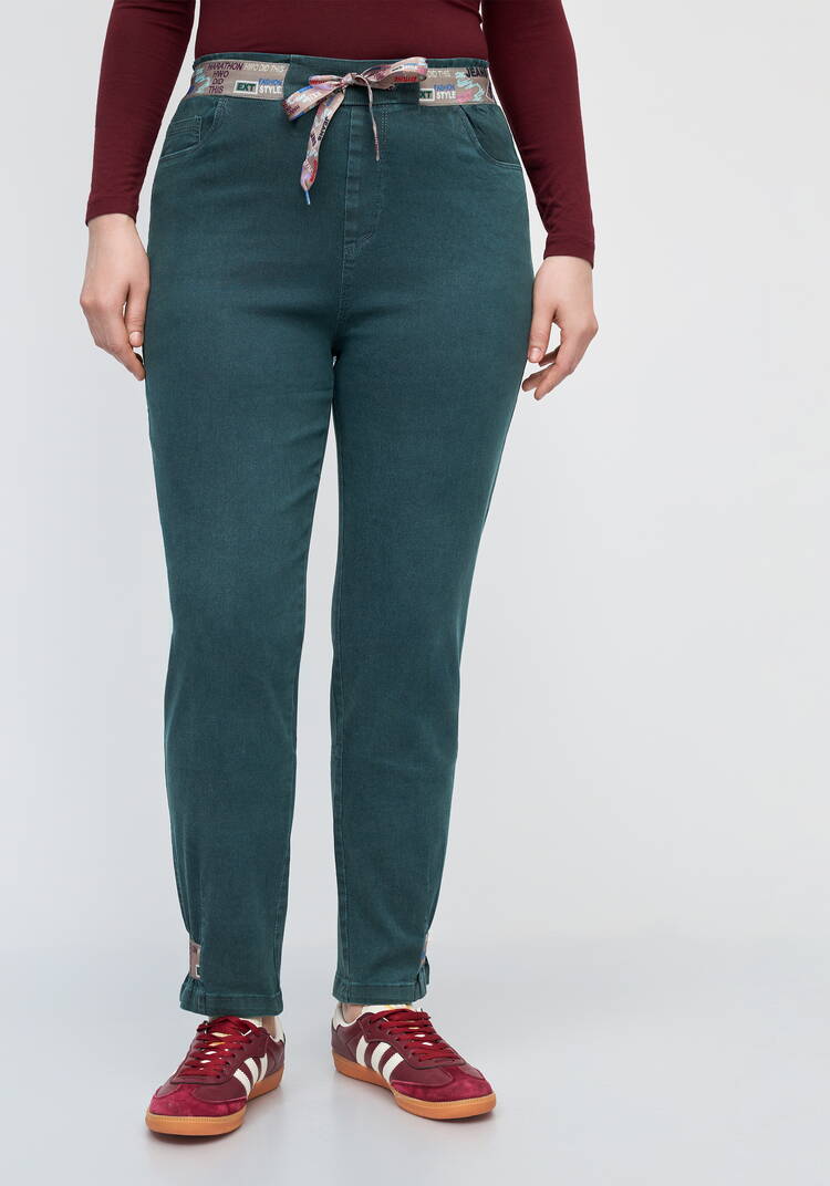 Джинсы  Мишель шир.  750, рис. 4