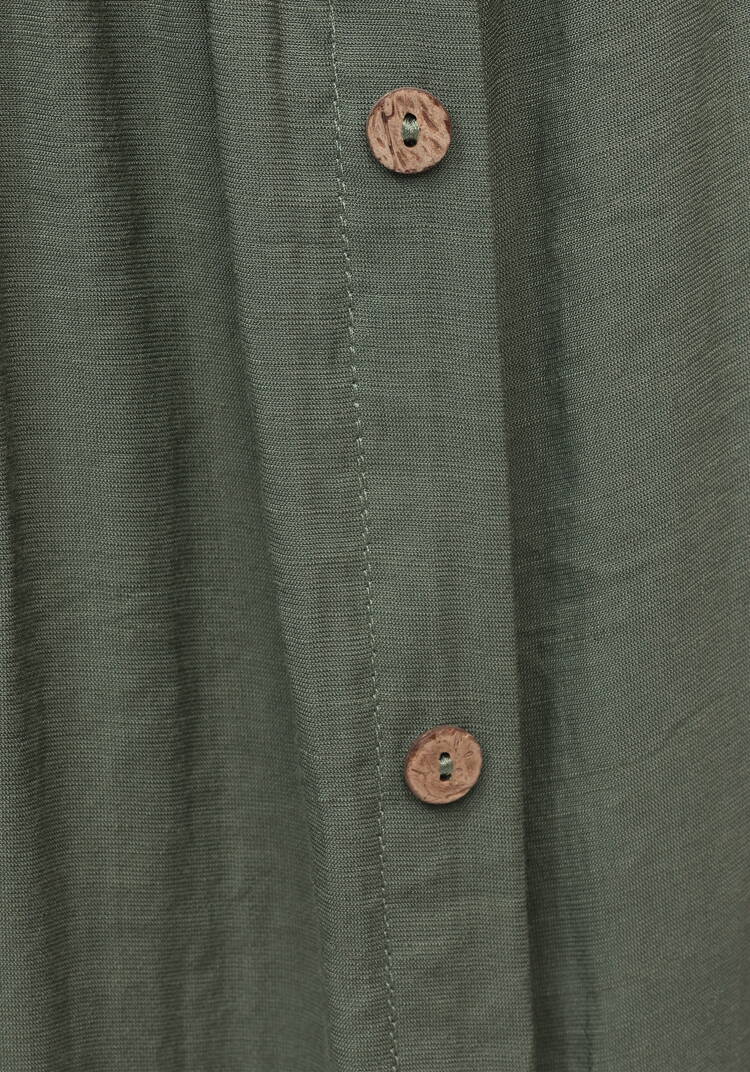 Брюки с декором из пуговиц шир.  750, рис. 5
