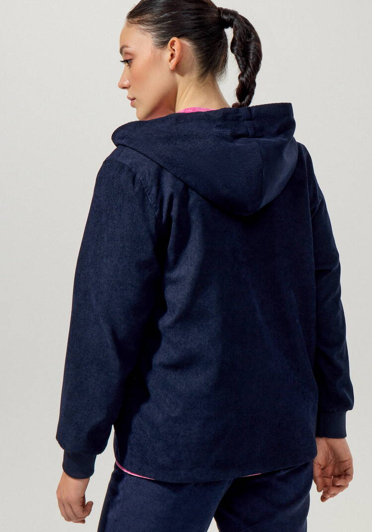 Толстовка вельветовая на молнии шир.  750, рис. 10