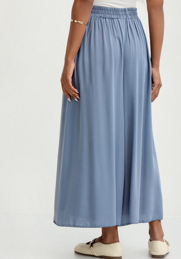 Юбка-брюки свободного кроя на резинке шир.  580, рис. 3