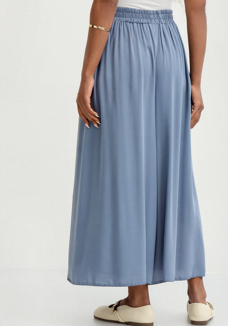 Юбка-брюки свободного кроя на резинке шир.  750, рис. 3