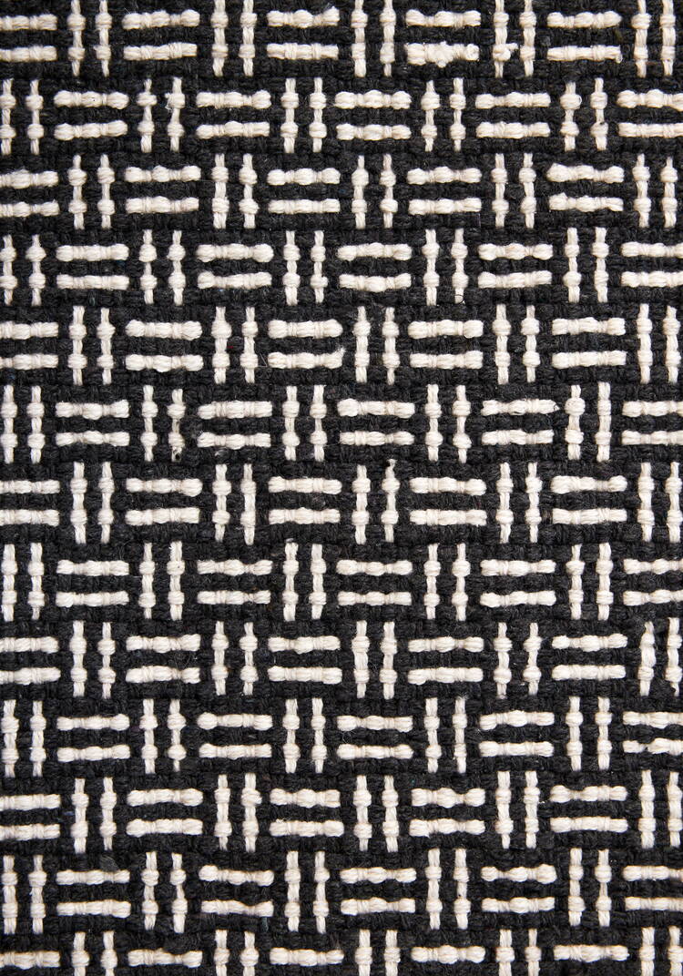 Коврик из хлопка с бахромой шир.  750, рис. 19