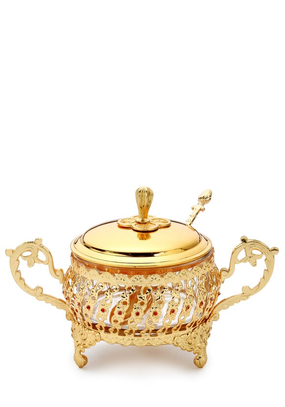 Сахарница c ложкой Царская шир.  580, рис. 1