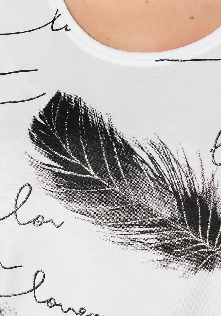 Блуза с принтом Белла шир.  750, рис. 6