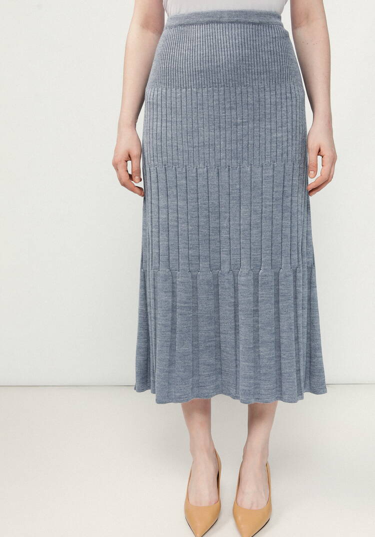 Юбка с фигурными складками шир.  750, рис. 22