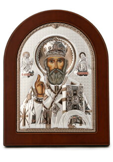 Икона Покровители семьи и дома, 13*16,5 см