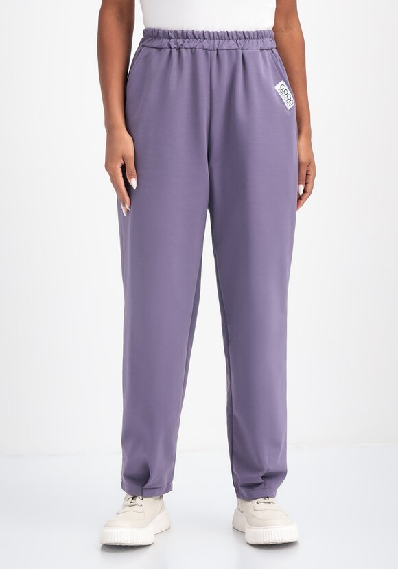 Брюки трикотажные с защипами по низу шир.  580, рис. 4