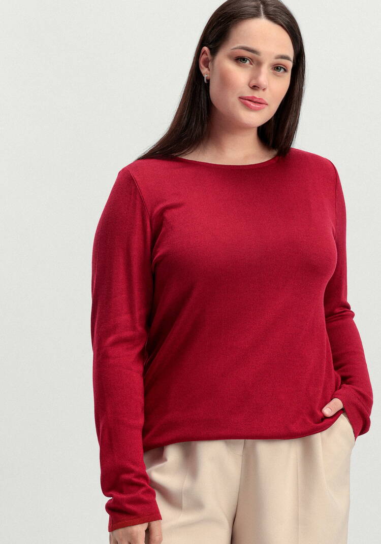 Джемпер базовый удлиненный шир.  750, рис. 29