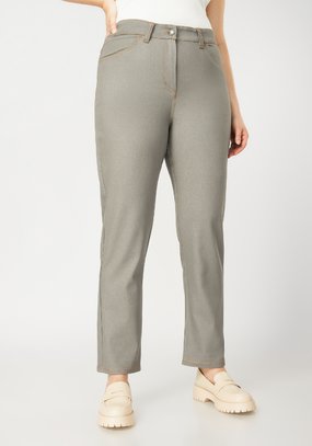 Брюки джинсовые с карманами