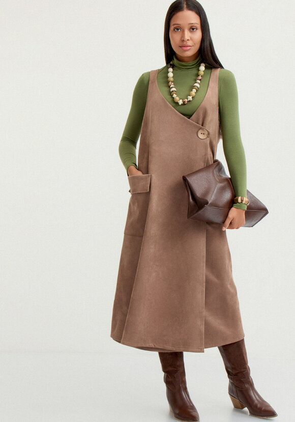 Сарафан с имитацией застёжки шир.  580, рис. 15