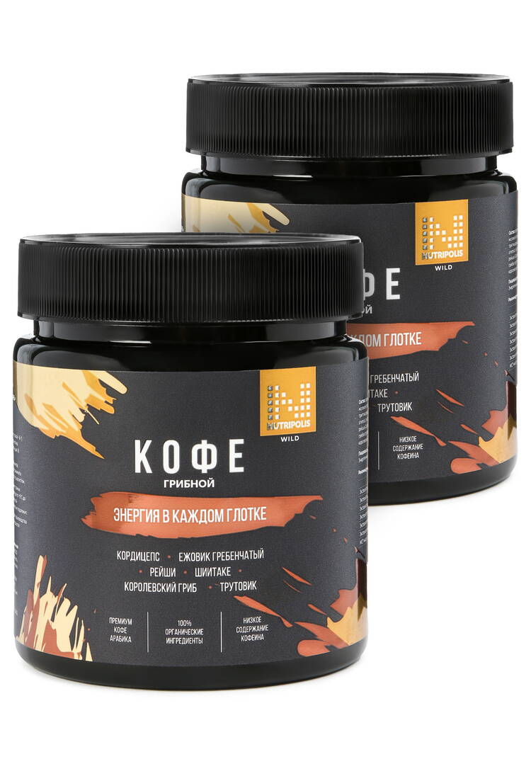 Напиток растворимый Грибной кофе, 2 шт. шир.  750, рис. 1