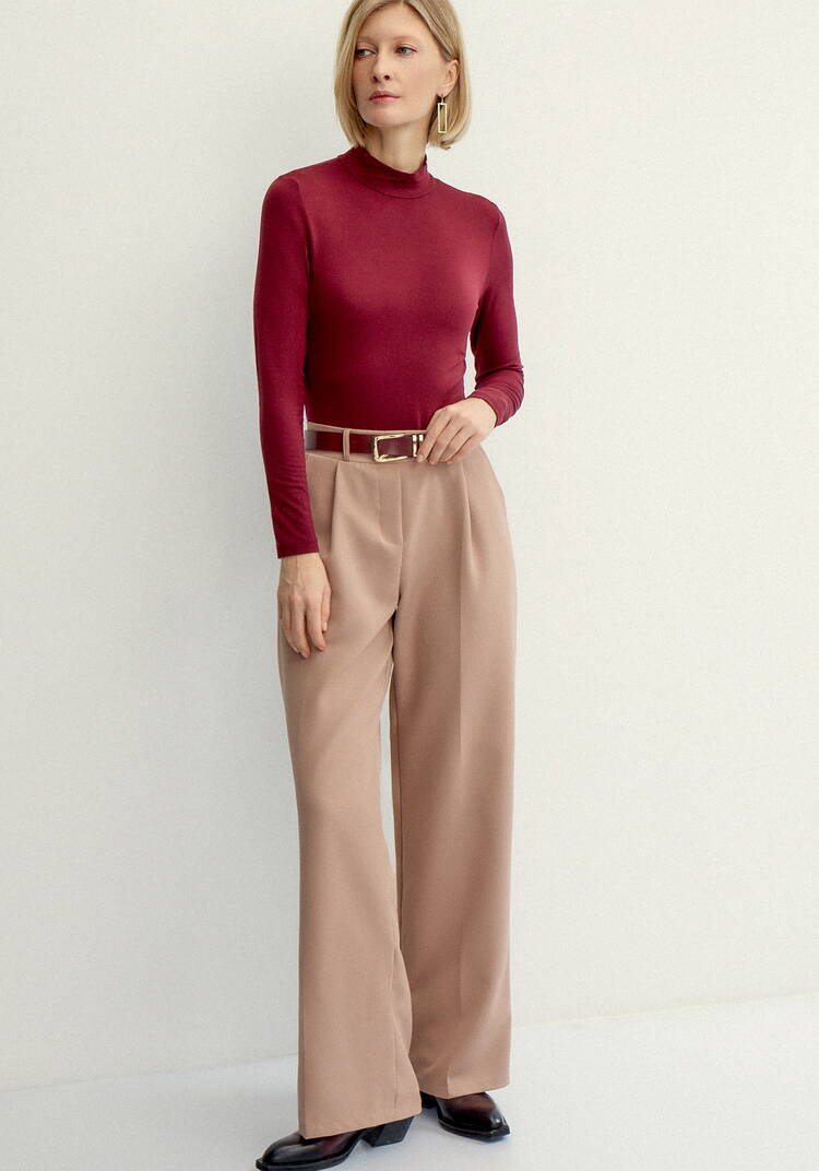 Брюки широкого кроя палаццо шир.  750, рис. 23