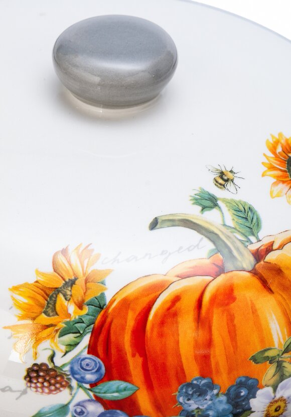 Блюдо сервировочное с крышкой шир.  580, рис. 48