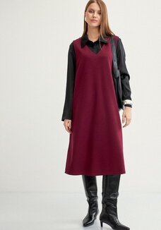 Сарафан трикотажный ,прямой с разрезами