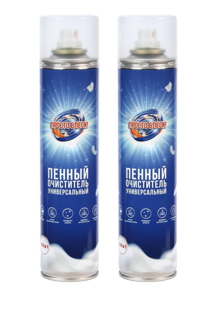 ПЕННЫЙ ОЧИСТИТЕЛЬ УНИВЕРСАЛЬНЫЙ, 2 шт шир.  750, рис. 1