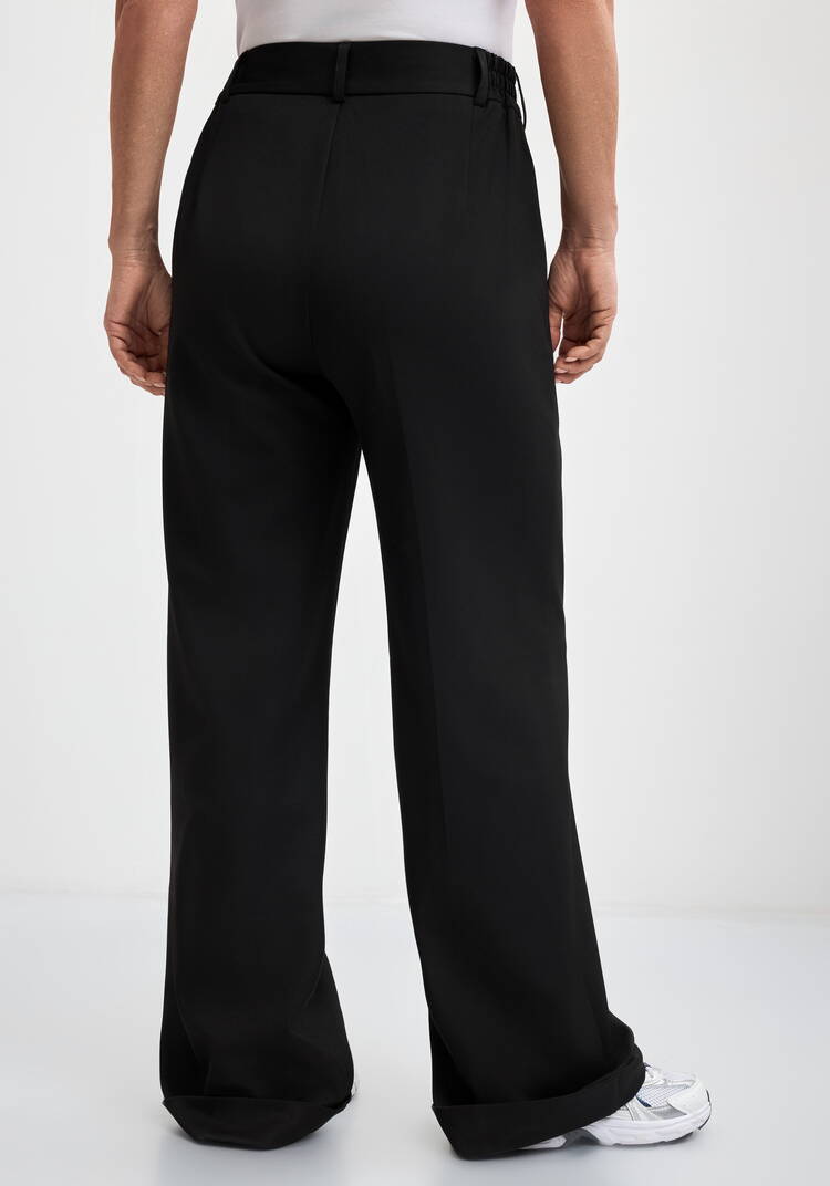 Брюки прямые свободного кроя Леонида шир.  750, рис. 3