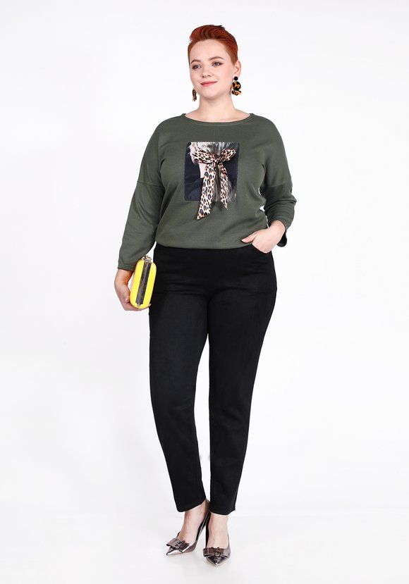 Блуза Интересный элемент шир.  580, рис. 7