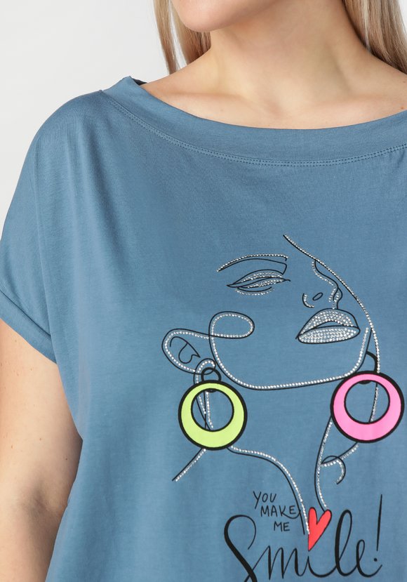 Футболка женская Виолетта шир.  580, рис. 15