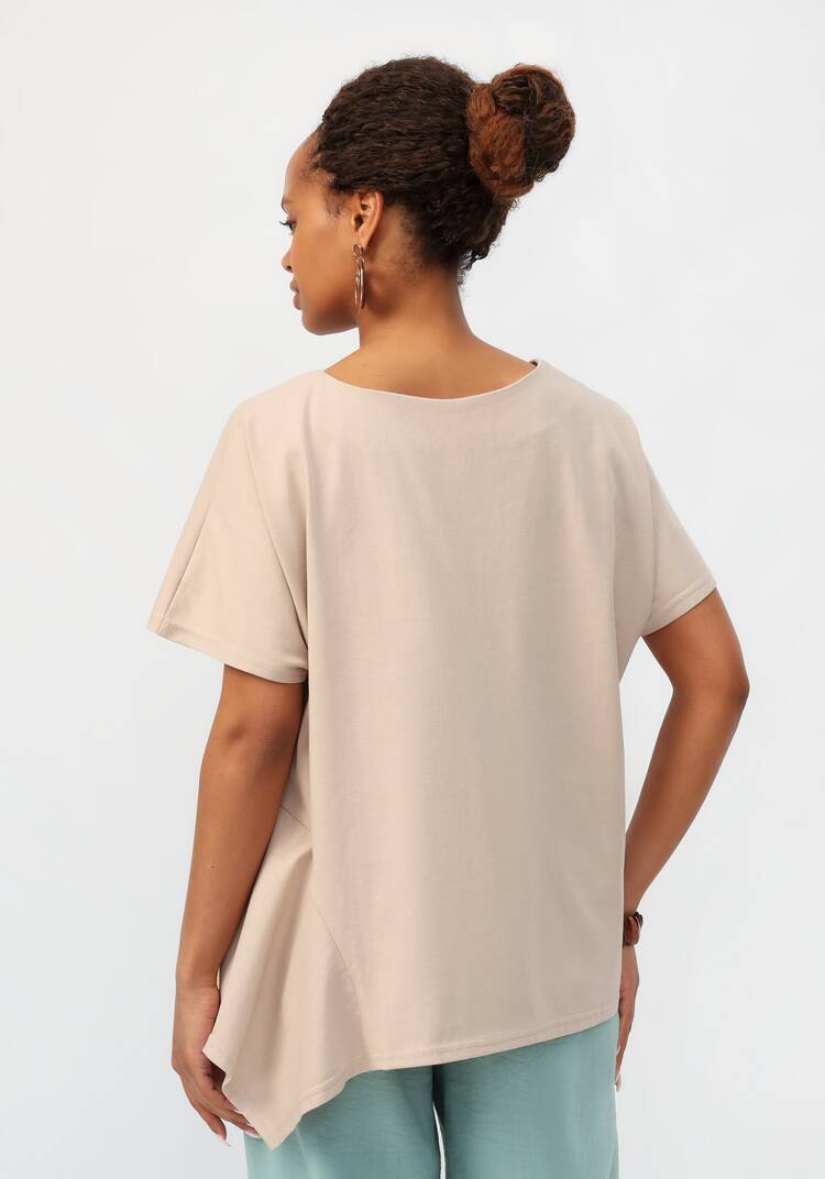 Блуза с асимметричным кроем шир.  750, рис. 3