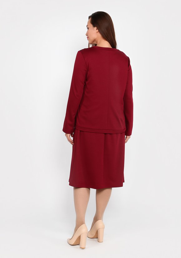 Кардиган с ажурным узором и пуговицей шир.  580, рис. 7