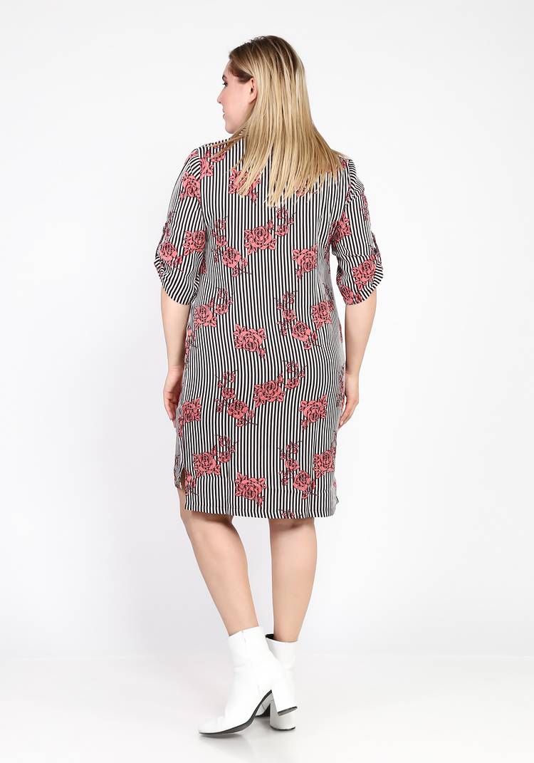 Платье Элегантность Розы шир.  750, рис. 11