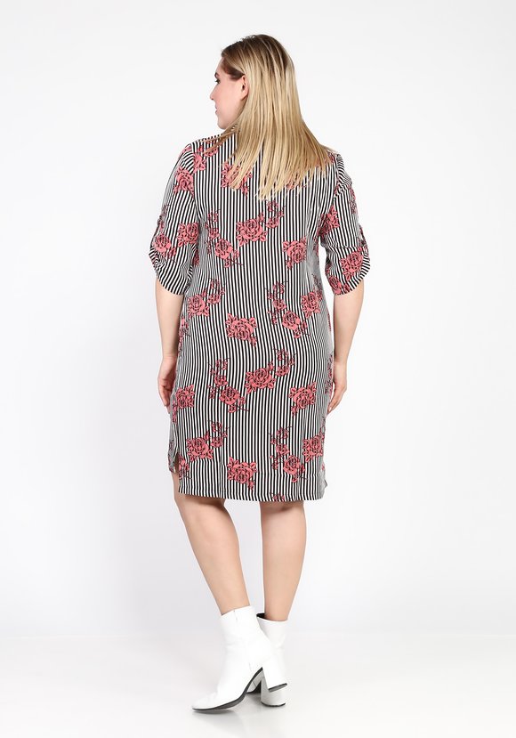 Платье Элегантность Розы шир.  580, рис. 11