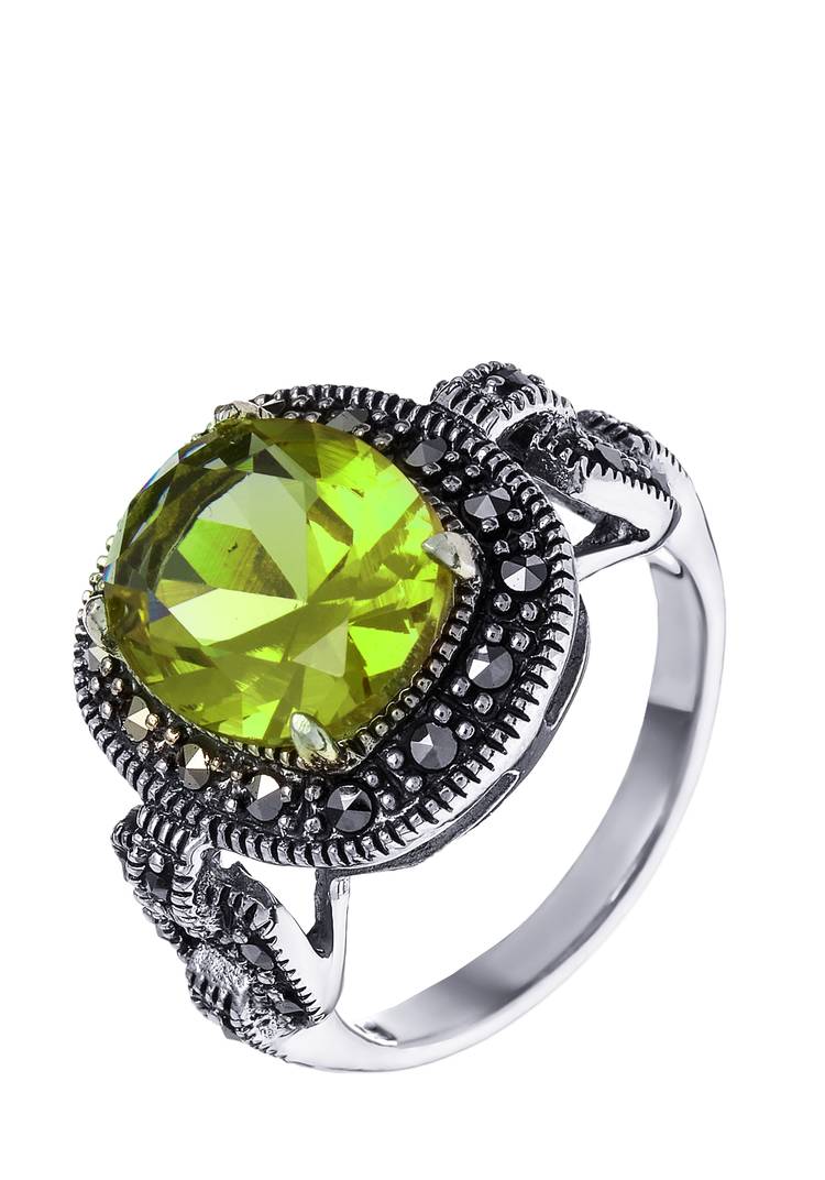 Серебряное кольцо  Луиза шир.  750, рис. 1
