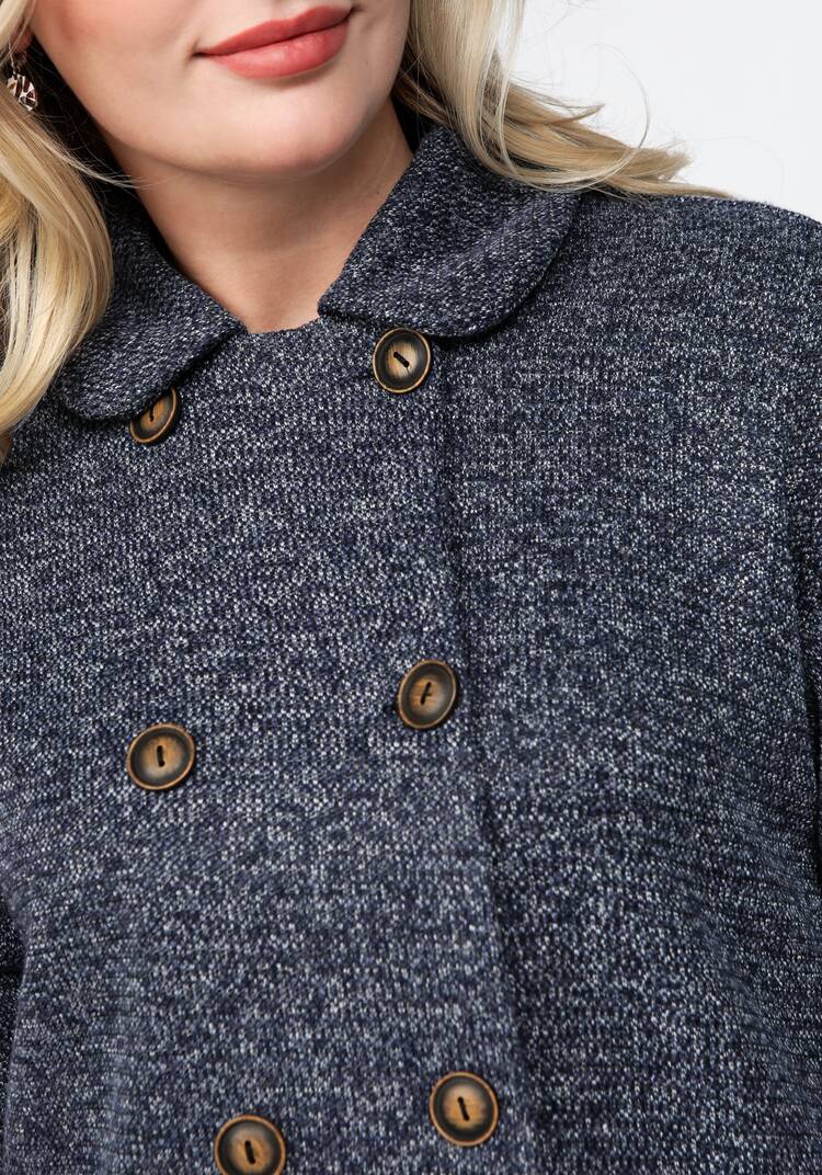 Полупальто свободного кроя шир.  750, рис. 5