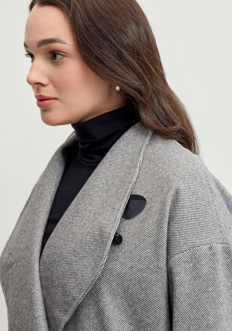 Пиджак с асимметричной застёжкой шир.  750, рис. 23