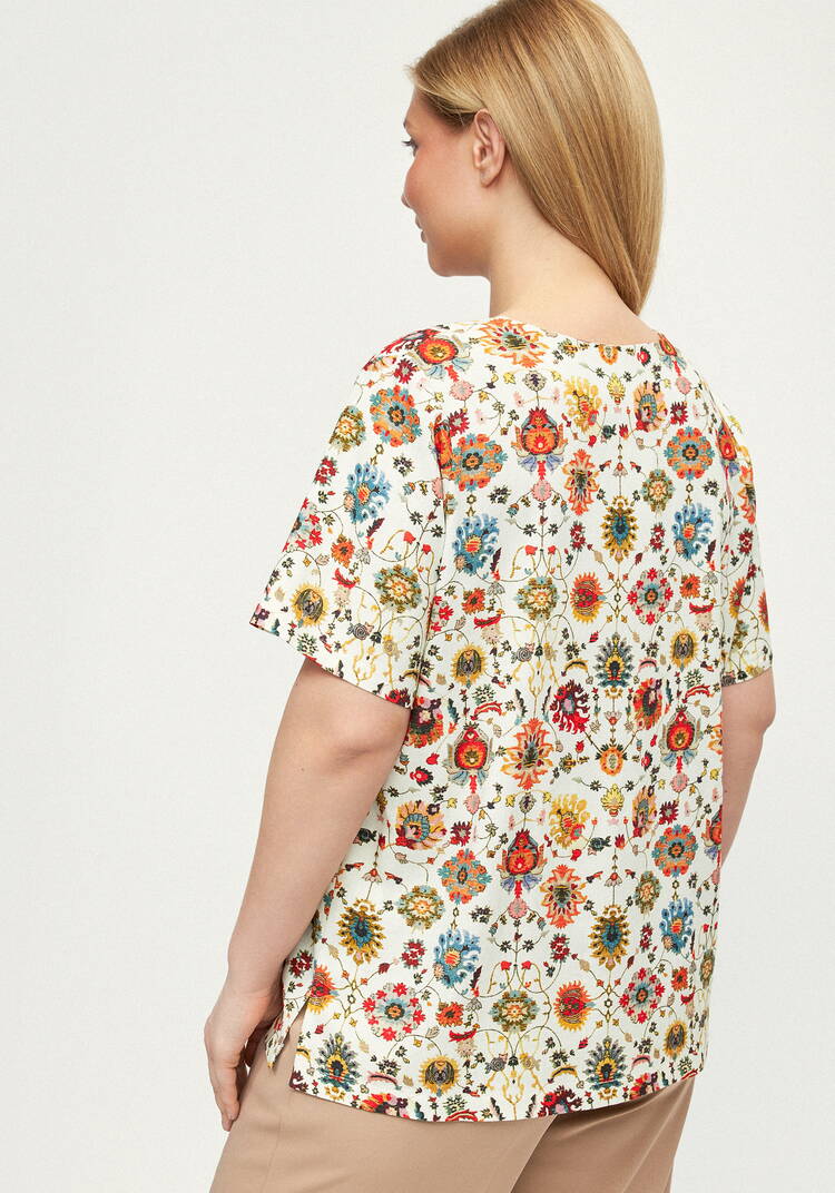 Блуза Путешествие мечты шир.  750, рис. 3