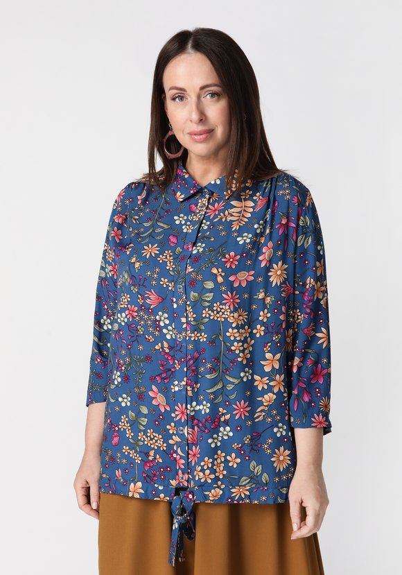 Блуза Чудесные краски шир.  580, рис. 2