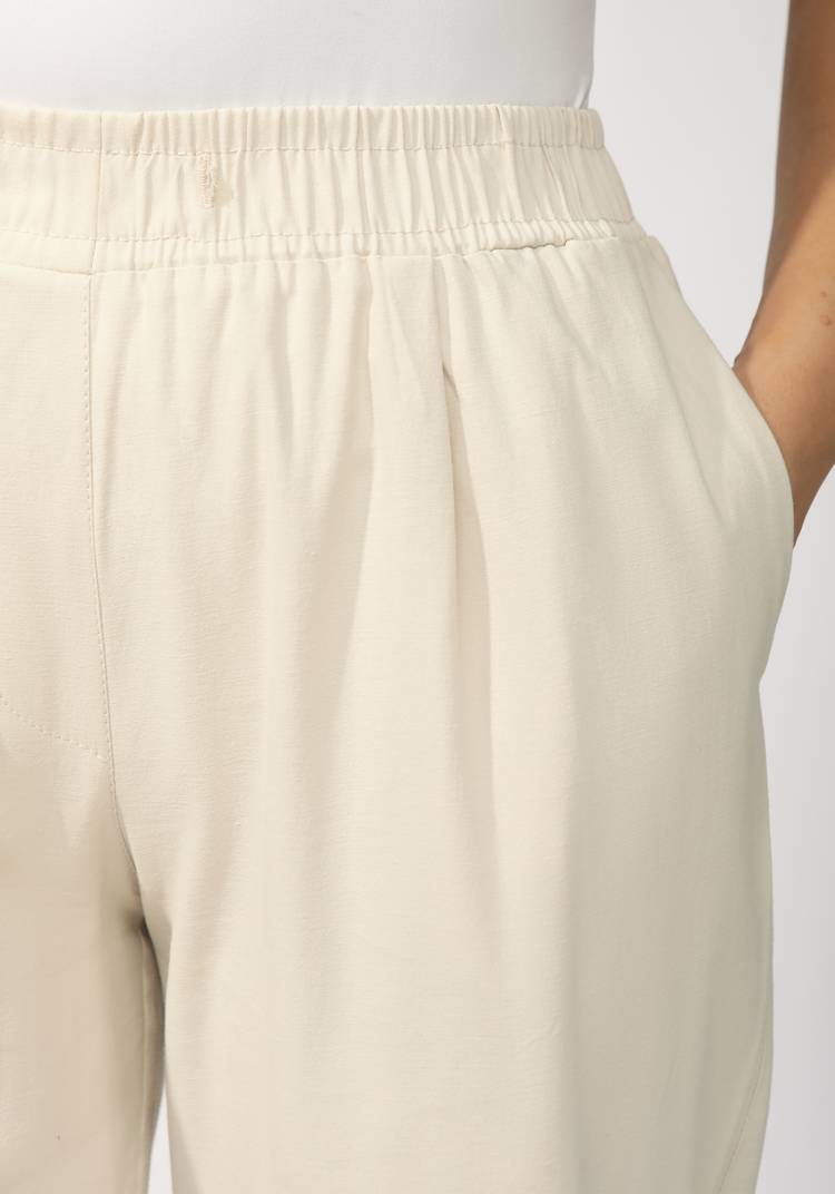 Брюки зауженные из хлопка с эластаном шир.  750, рис. 13