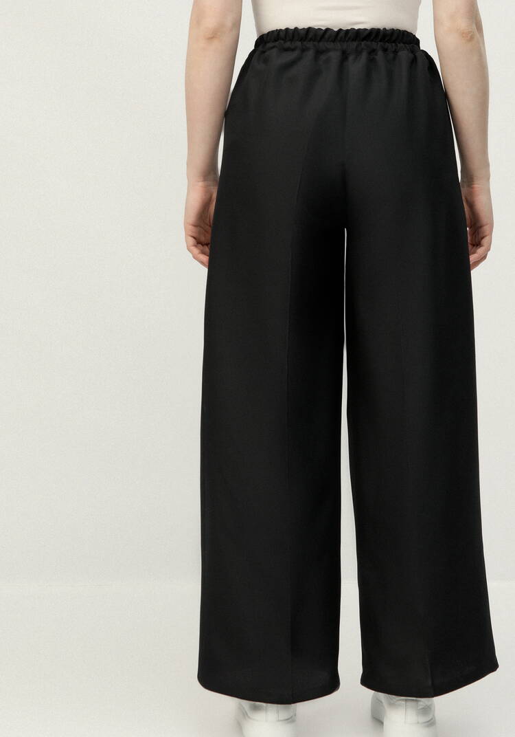 Брюки на эластичной ленте свободного кроя шир.  750, рис. 3