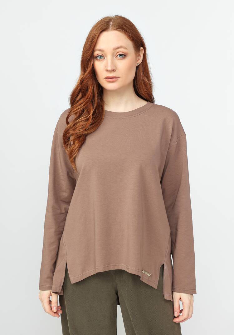 Туника свободного силуэта с разрезами шир.  750, рис. 10