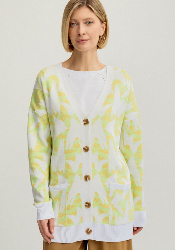 Кардиган с застежкой на пуговицы шир.  580, рис. 12