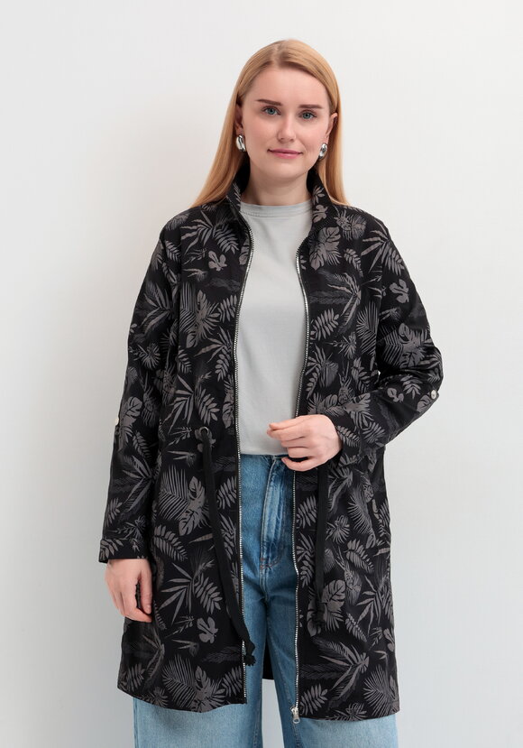 Ветровка с принтом на молнии шир.  580, рис. 1