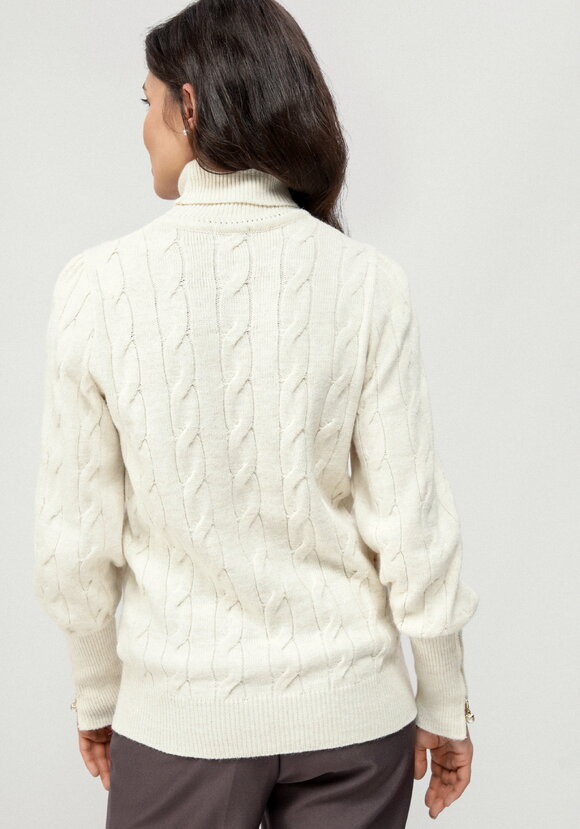 Джемпер с молниями на рукавах шир.  580, рис. 11