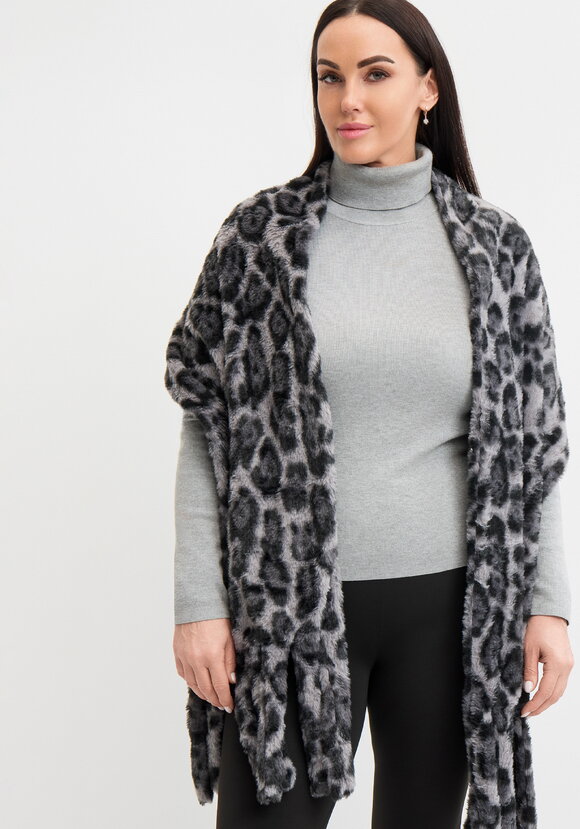 Шарф Леопард шир.  580, рис. 1