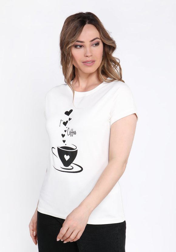 Блуза с принтом Адель шир.  580, рис. 7