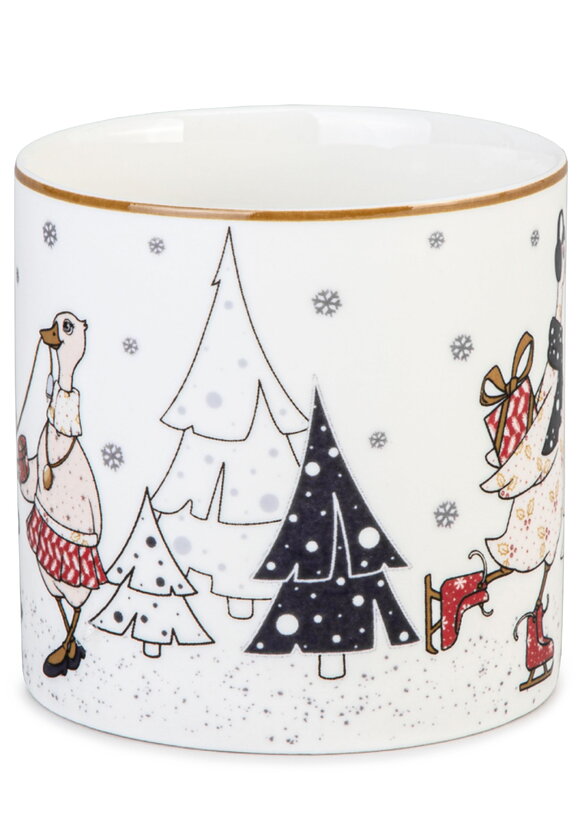 Кружки из фарфора Семейный праздник, 2 шт. шир.  580, рис. 3