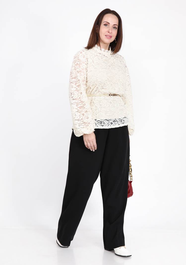 Блуза-двойка кружевная шир.  750, рис. 7