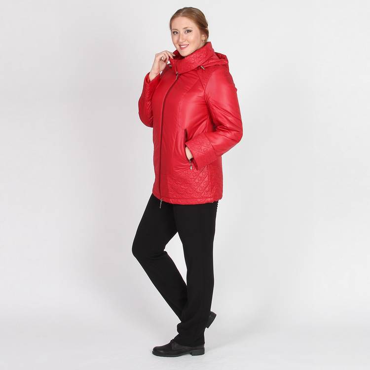 Куртка удлиненная со стеганными элементами шир.  750, рис. 4