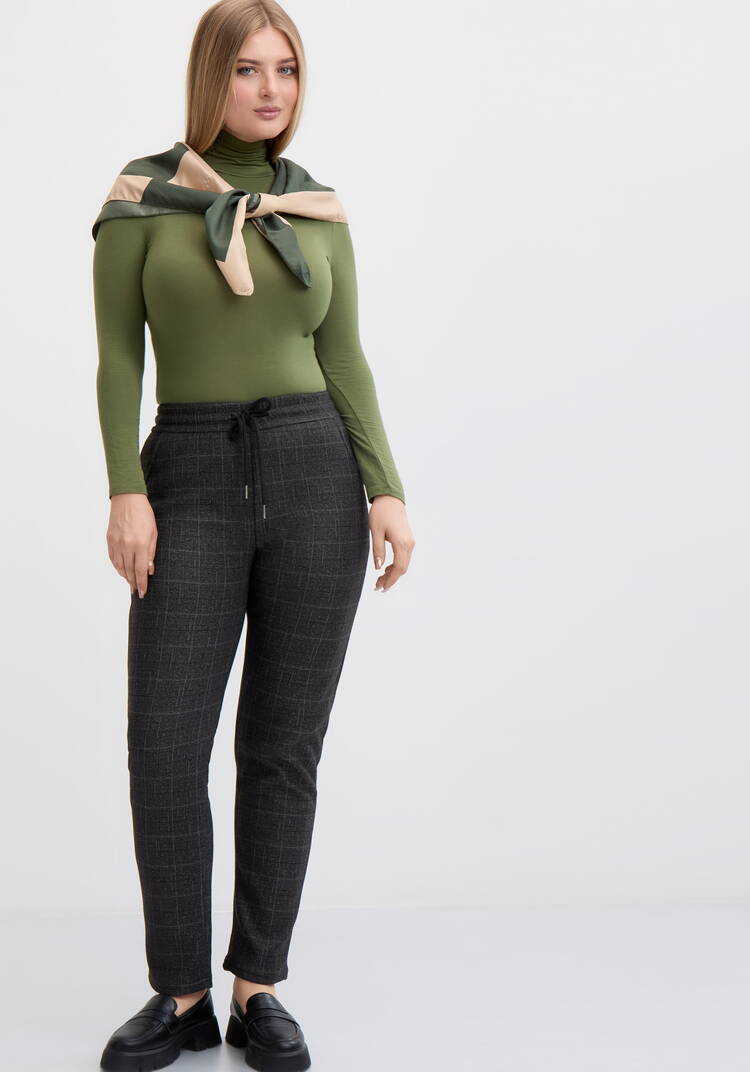 Брюки утепленные с начесом шир.  750, рис. 7