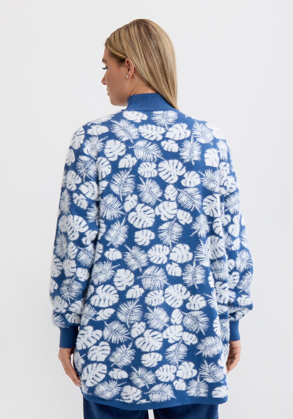 Туника пушистая с принтом шир.  580, рис. 15