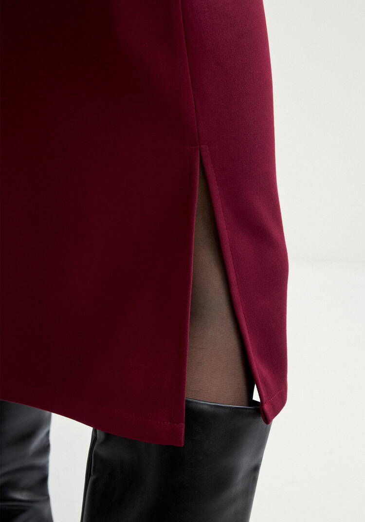 Сарафан трикотажный ,прямой с разрезами шир.  750, рис. 7