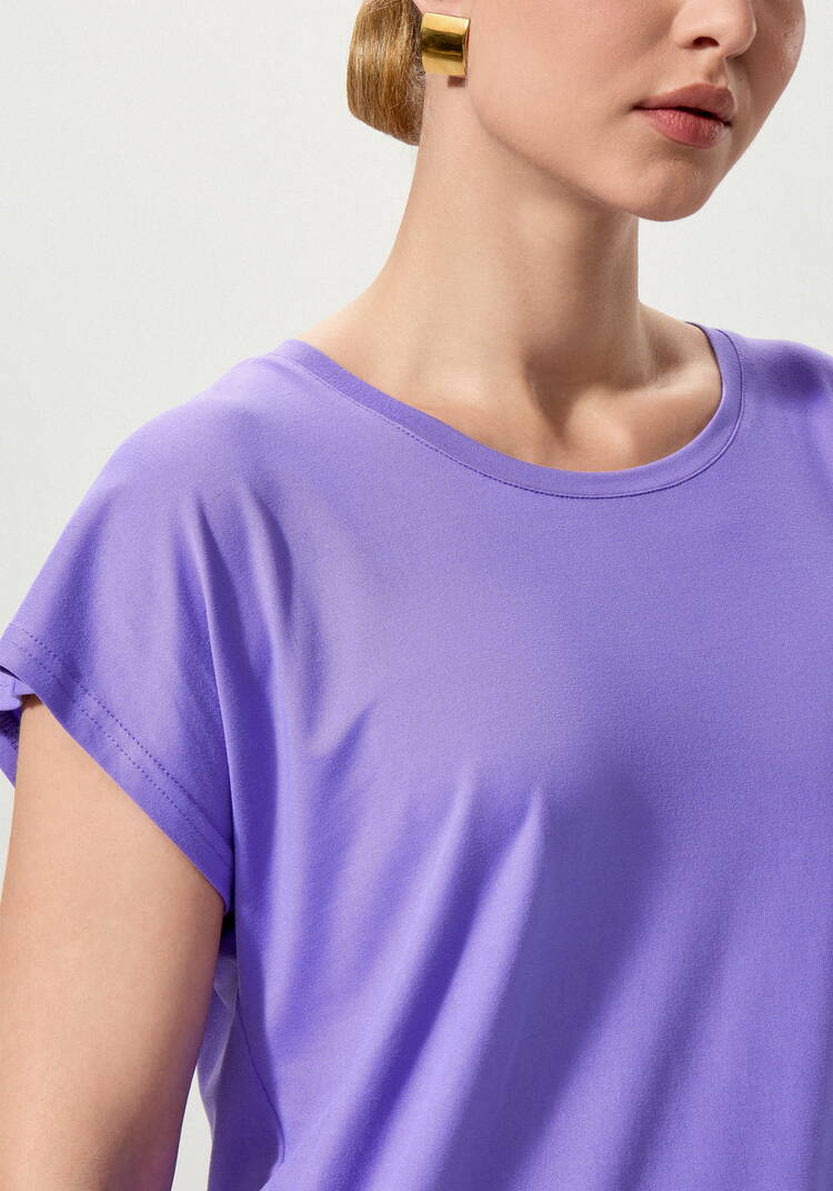 Блуза однотонная базовая без рукавов шир.  750, рис. 36